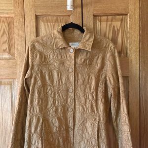 Coldwater Creek rust-colored jacket.